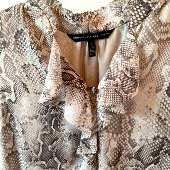 WHBM snake print top - Picture 2 of 4